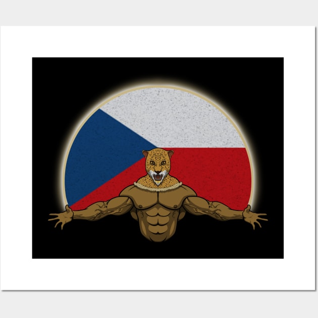 Cheetah Czech Republic Wall Art by RampArt